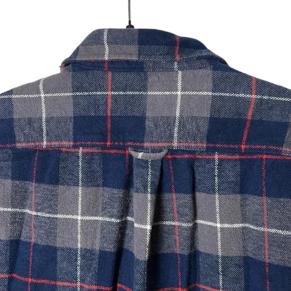Jachs New York Flannel shirt ,men XXL, Blue ,large checkered, warm, button front - Picture 6 of 16